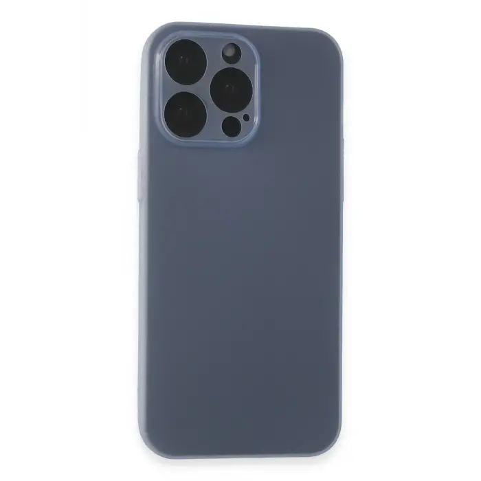 Lopard İphone 15 Pro Kılıf Puma Silikon - Mavi