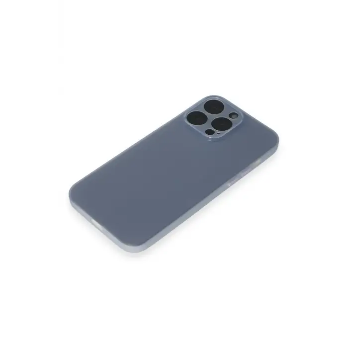 Lopard İphone 15 Pro Kılıf Puma Silikon - Mavi