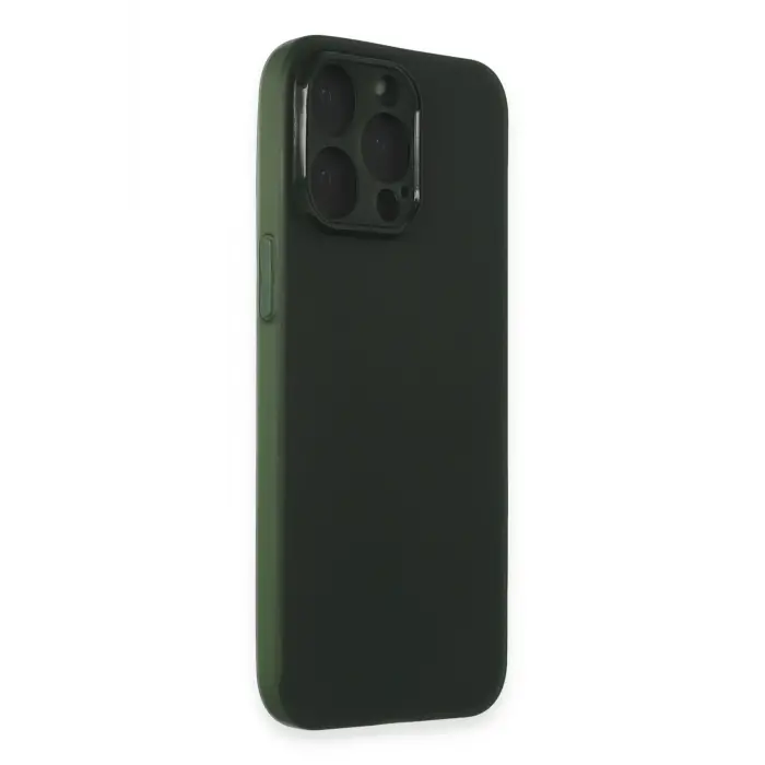 Lopard İphone 15 Pro Kılıf Puma Silikon - Yeşil