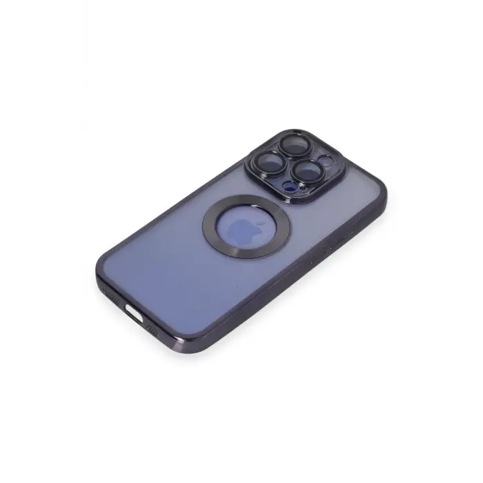 Lopard İphone 15 Pro Kılıf Slot Silikon - Mor