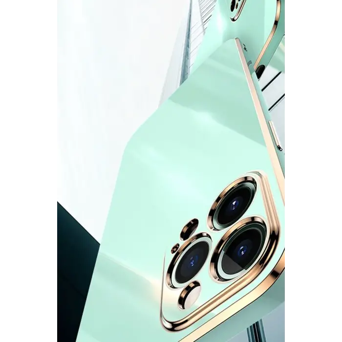 Lopard İphone 15 Pro Kılıf Volet Silikon - Mavi