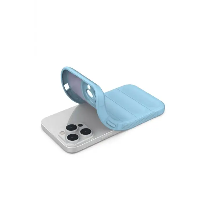 Lopard İphone 15 Pro Max Kılıf Optimum Silikon - Sky Blue