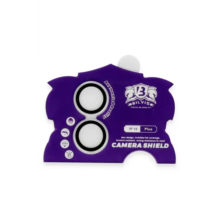 Lopard İphone 16 Bilvis Titan Kamera Lens - Gümüş