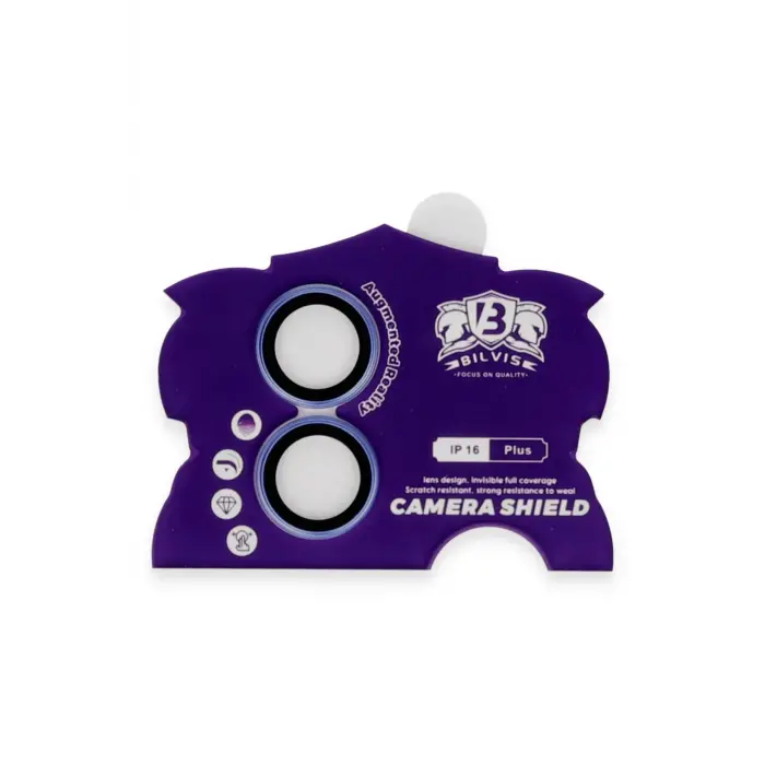 Lopard İphone 16 Bilvis Titan Kamera Lens - Mavi