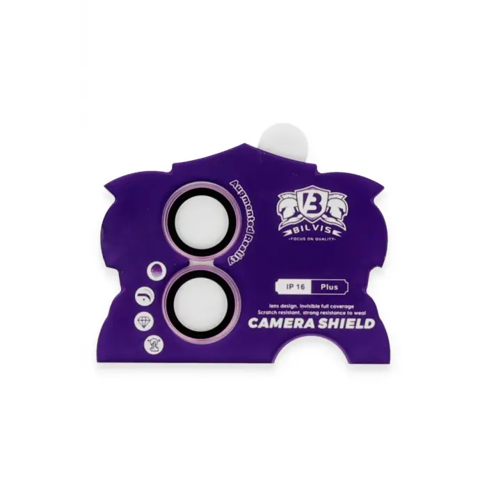 Lopard İphone 16 Bilvis Titan Kamera Lens - Pembe