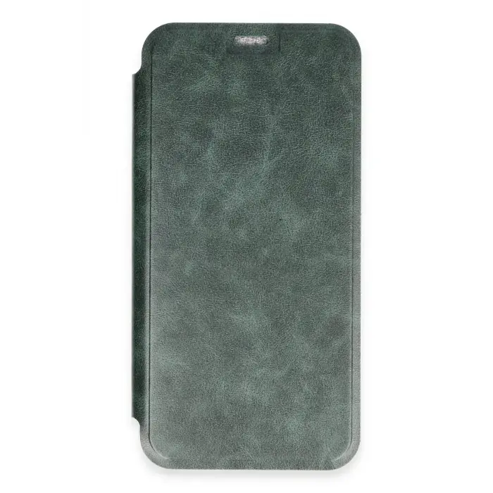 Lopard İphone 16 Kılıf Flip Cover - Koyu Yeşil