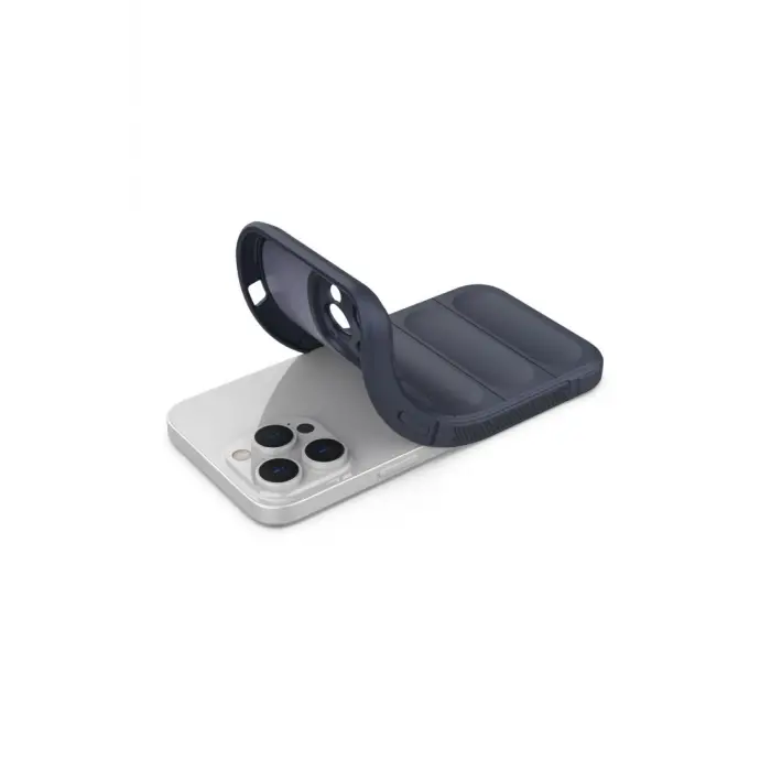 Lopard İphone 16 Kılıf Optimum Silikon - Lacivert