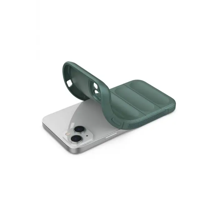 Lopard İphone 16 Plus Kılıf Optimum Silikon - Koyu Yeşil