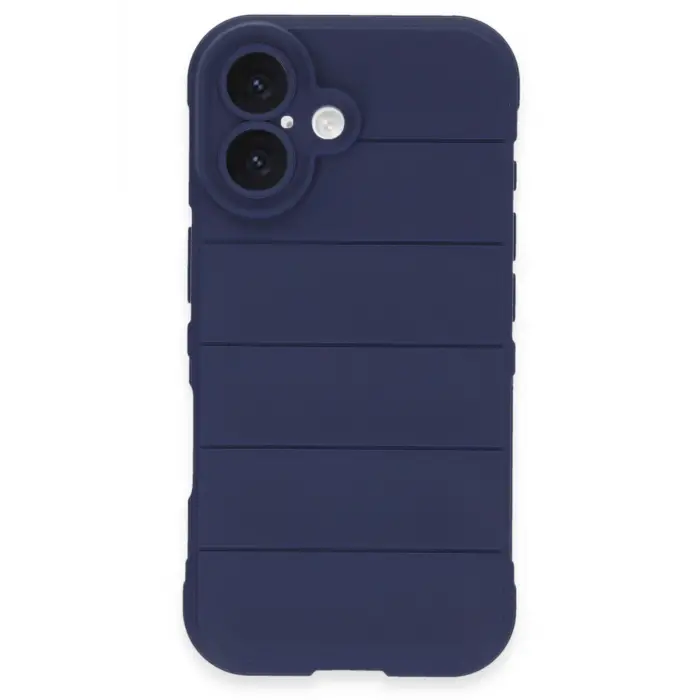 Lopard İphone 16 Plus Kılıf Optimum Silikon - Lacivert