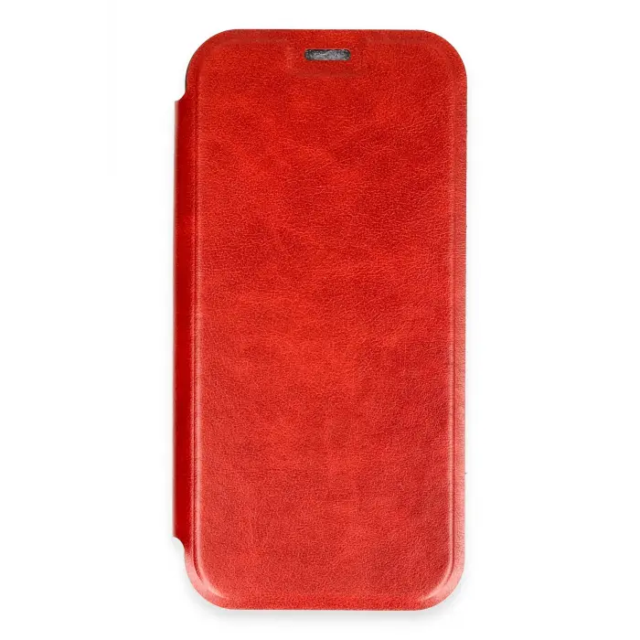 Lopard İphone 16 Pro Kılıf Flip Cover - Kırmızı