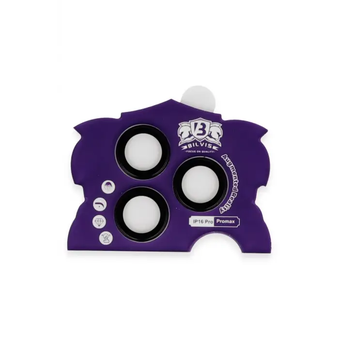 Lopard İphone 16 Pro Max Bilvis Titan Kamera Lens - Siyah