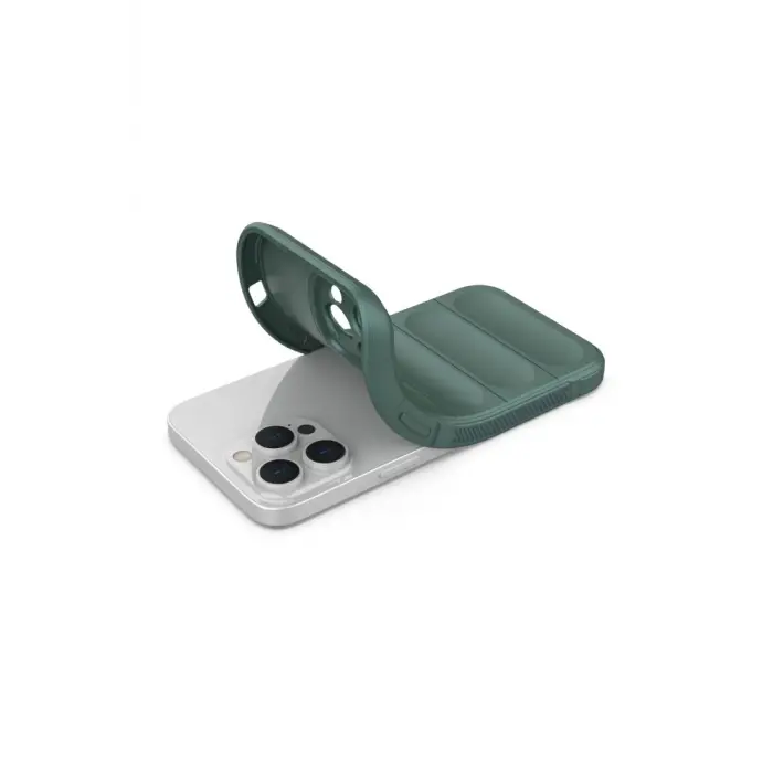 Lopard İphone 16 Pro Max Kılıf Optimum Silikon - Koyu Yeşil