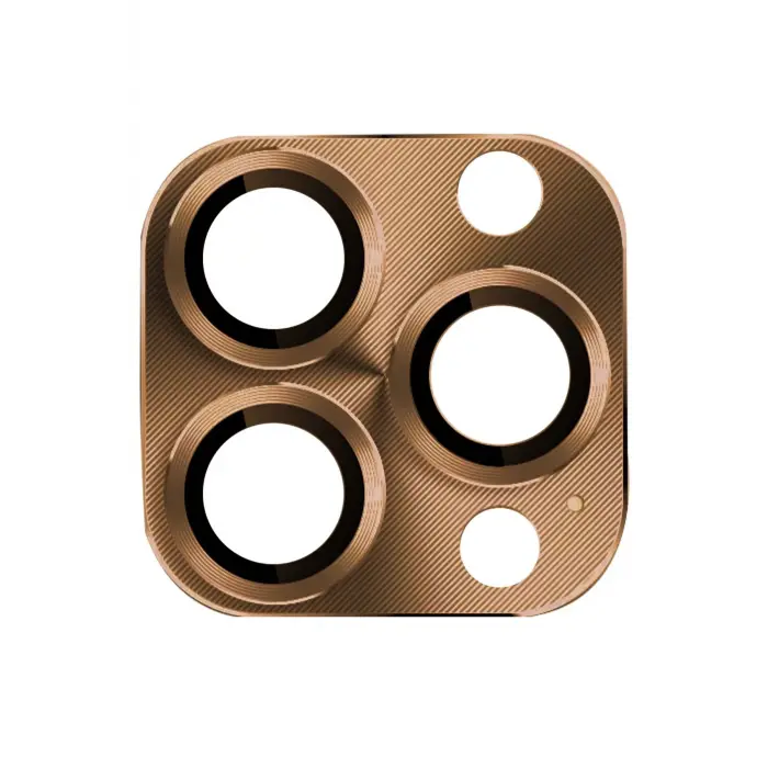Lopard İphone 16 Pro Max Pers Alüminyum Kamera Lens - Desert