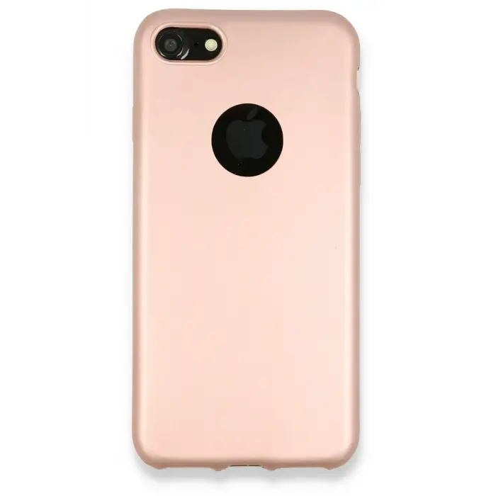 Lopard İphone 7 Kılıf First Silikon - Rose Gold