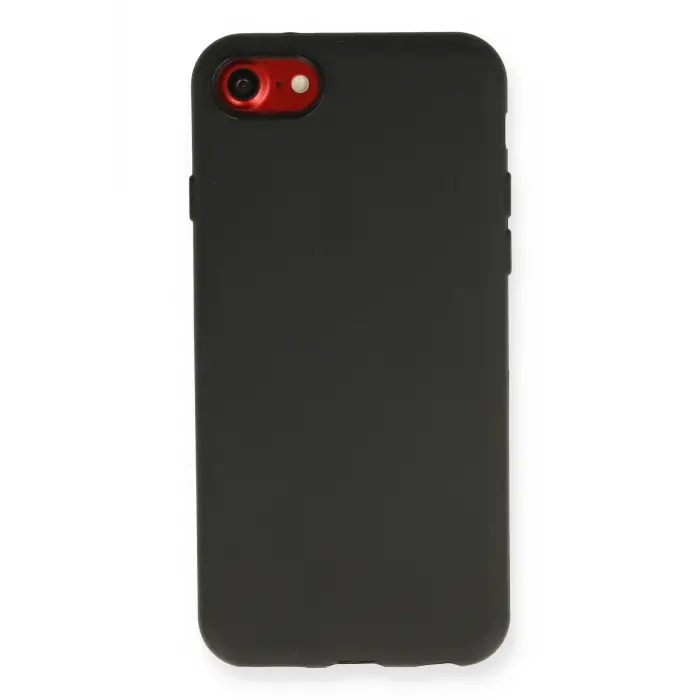 Lopard İphone 7 Kılıf First Silikon - Siyah