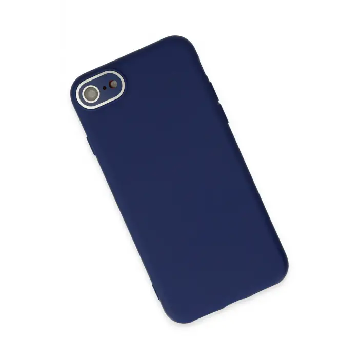 Lopard İphone 7 Kılıf Lansman Glass Kapak - Sky Blue