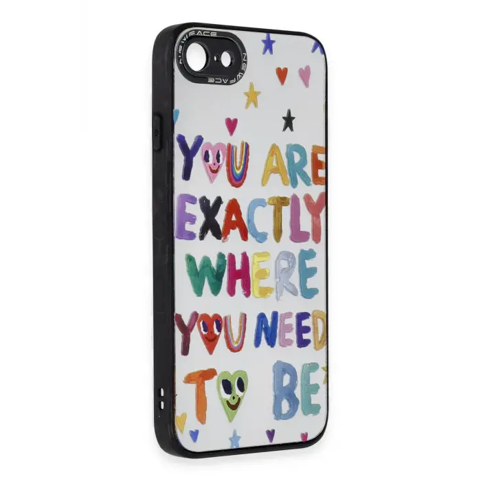 Lopard İphone 7 Kılıf Mirror Desenli Kapak - Mirror - 10