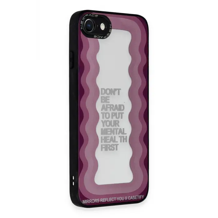 Lopard İphone 7 Kılıf Mirror Desenli Kapak - Mirror - 11