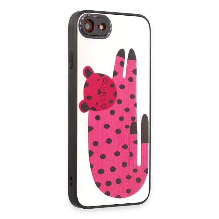 Lopard İphone 7 Kılıf Mirror Desenli Kapak - Mirror - 12