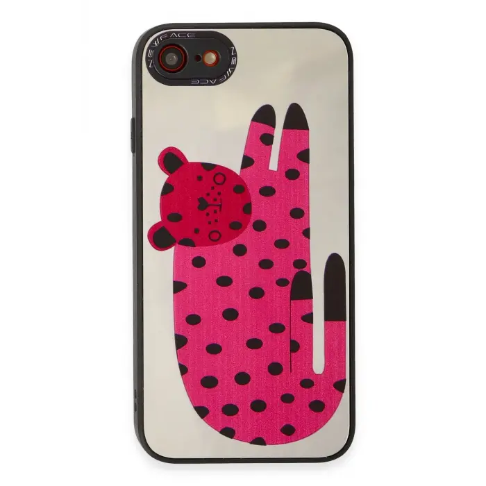 Lopard İphone 7 Kılıf Mirror Desenli Kapak - Mirror - 12