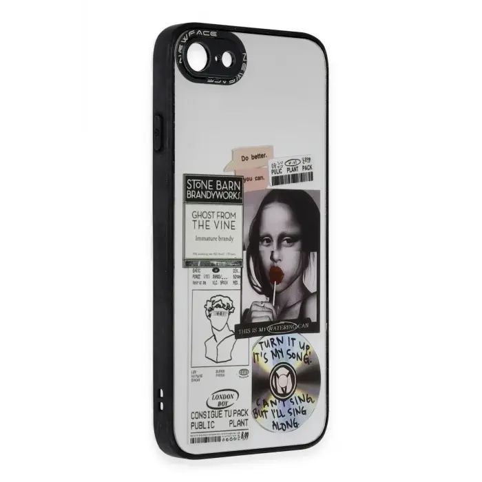 Lopard İphone 7 Kılıf Mirror Desenli Kapak - Mirror - 2