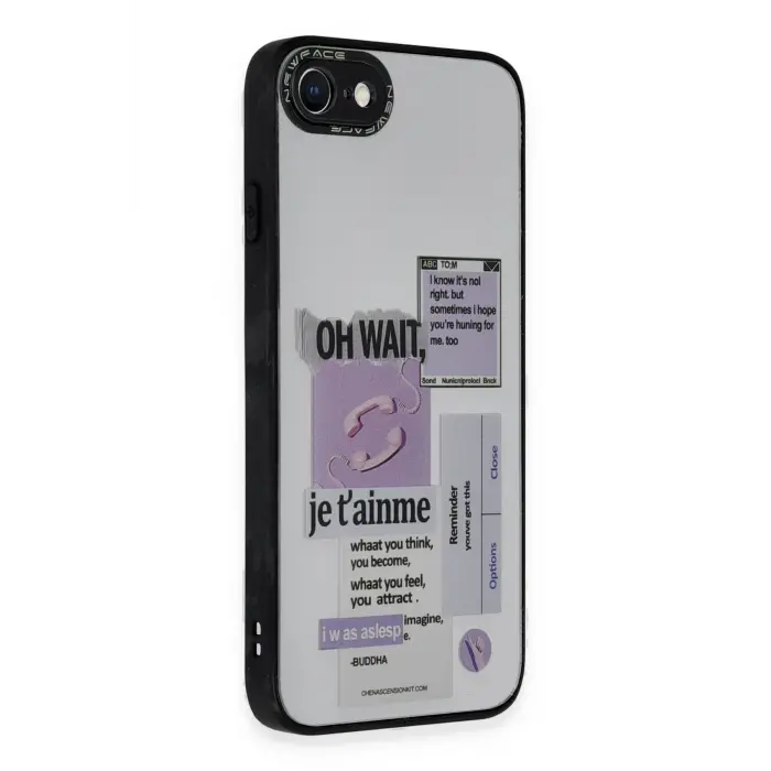 Lopard İphone 7 Kılıf Mirror Desenli Kapak - Mirror - 4