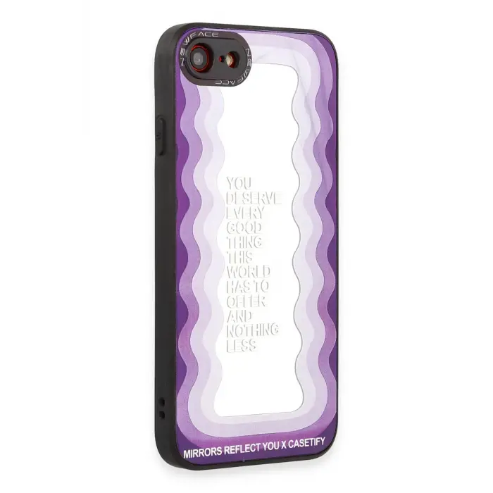 Lopard İphone 7 Kılıf Mirror Desenli Kapak - Mirror - 5