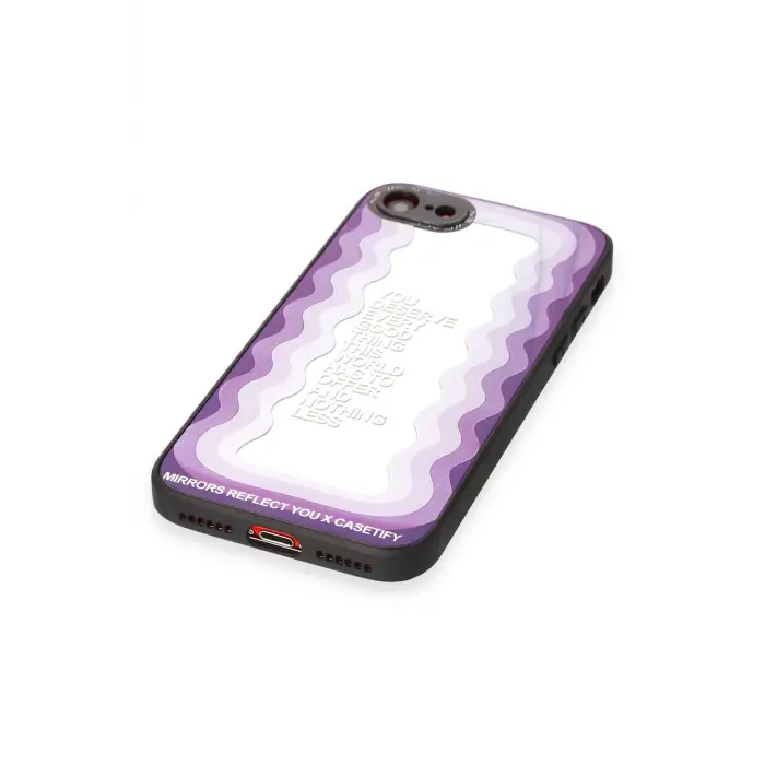 Lopard İphone 7 Kılıf Mirror Desenli Kapak - Mirror - 5