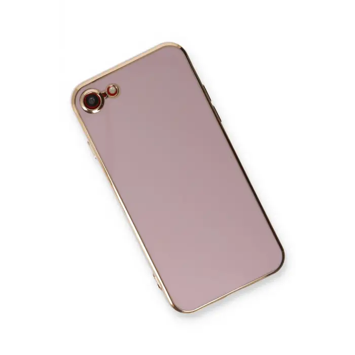 Lopard İphone 7 Kılıf Volet Silikon - Mor