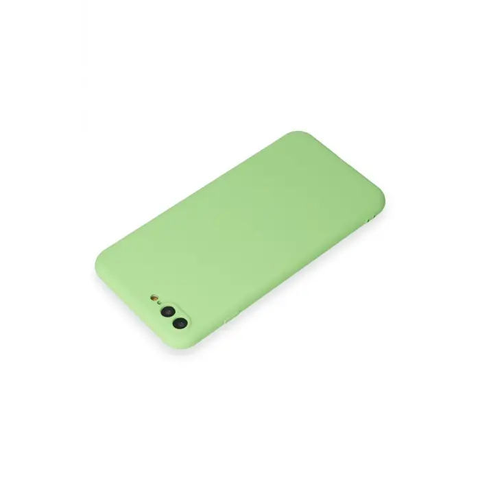 Lopard İphone 7 Plus Kılıf First Silikon - Açık Yeşil