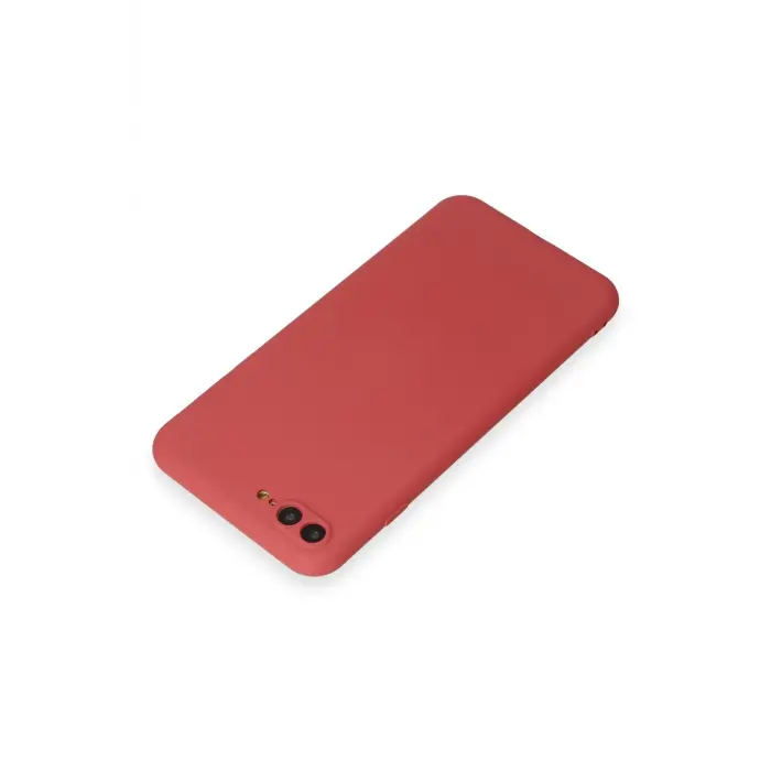 Lopard İphone 7 Plus Kılıf First Silikon - Kiremit