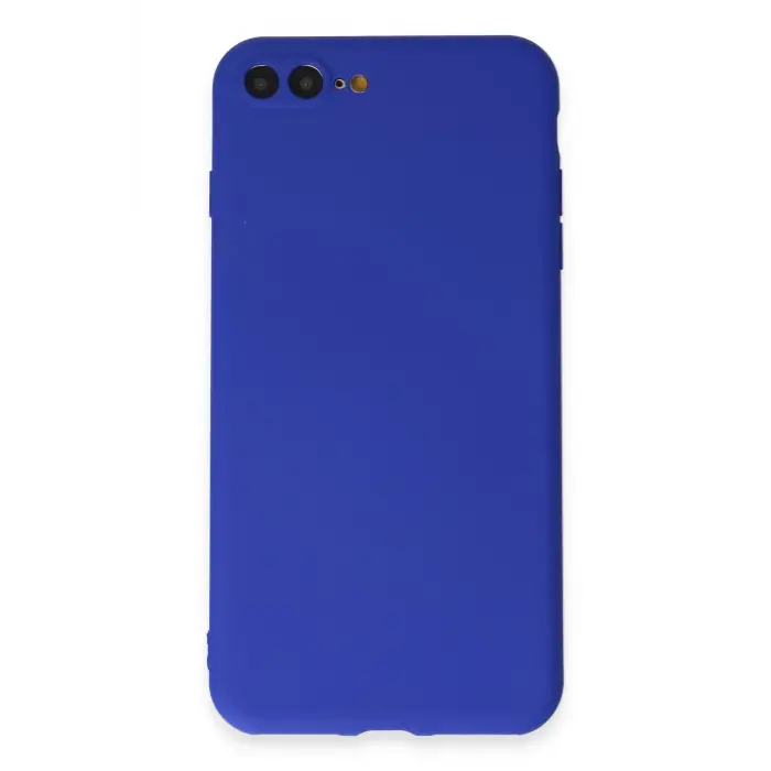 Lopard İphone 7 Plus Kılıf First Silikon - Koyu Mavi