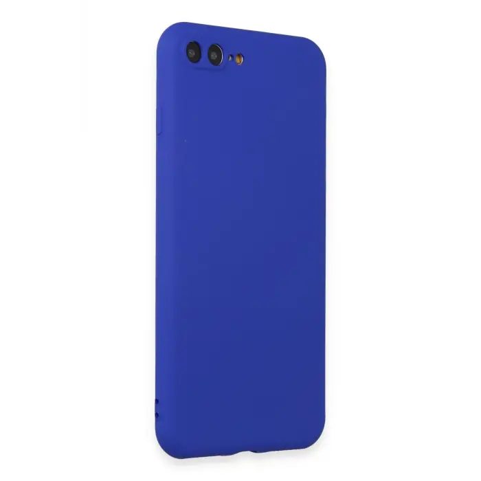 Lopard İphone 7 Plus Kılıf First Silikon - Koyu Mavi