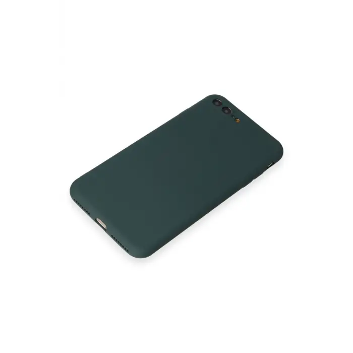 Lopard İphone 7 Plus Kılıf First Silikon - Koyu Yeşil