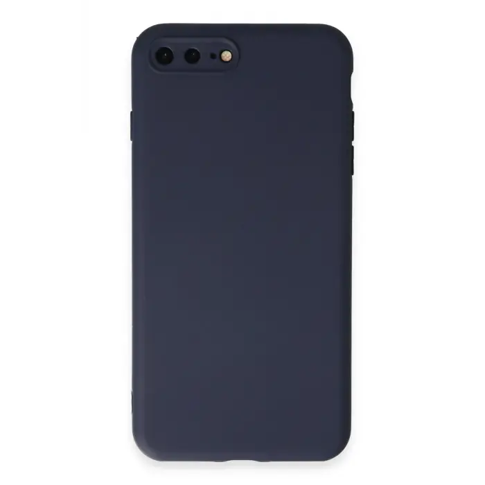 Lopard İphone 7 Plus Kılıf First Silikon - Lacivert