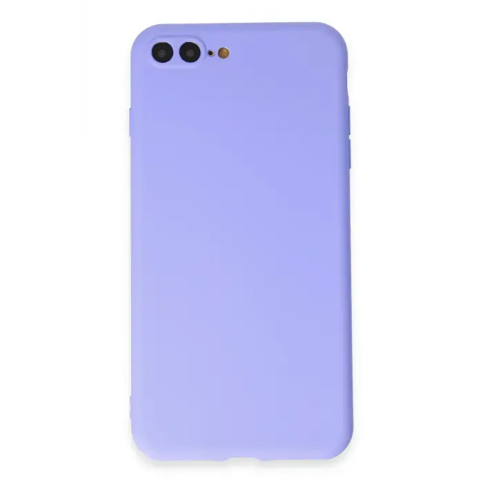 Lopard İphone 7 Plus Kılıf First Silikon - Lila