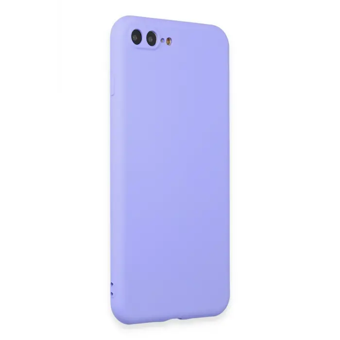 Lopard İphone 7 Plus Kılıf First Silikon - Lila