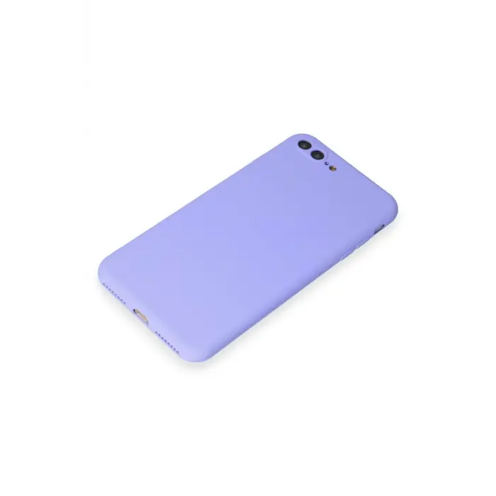 Lopard İphone 7 Plus Kılıf First Silikon - Lila