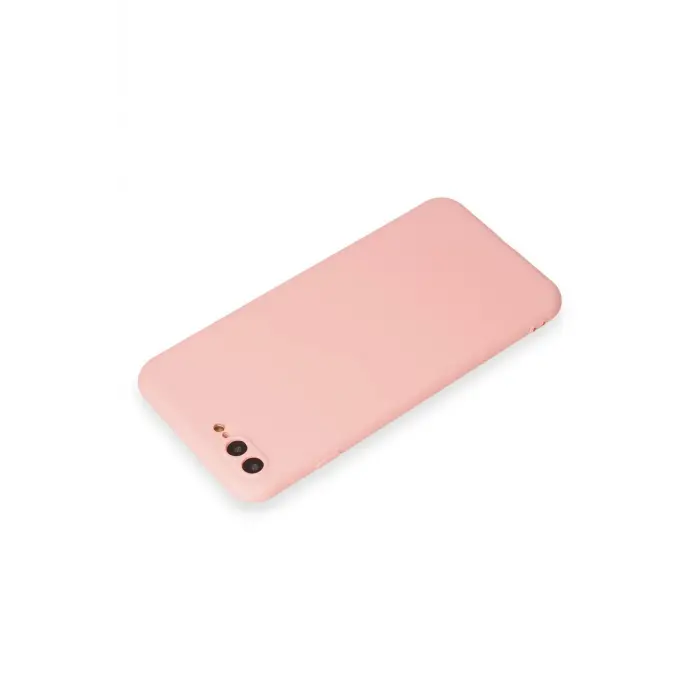 Lopard İphone 7 Plus Kılıf First Silikon - Pudra