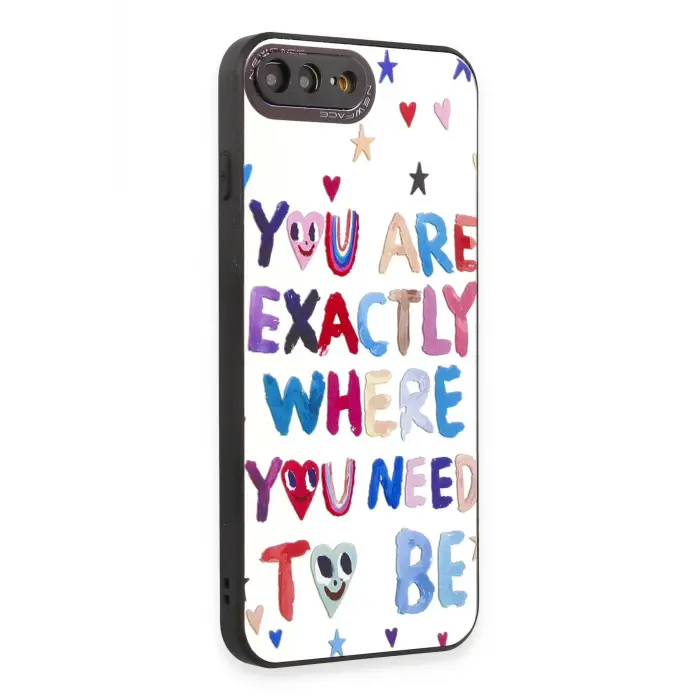 Lopard İphone 7 Plus Kılıf Mirror Desenli Kapak - Mirror - 10