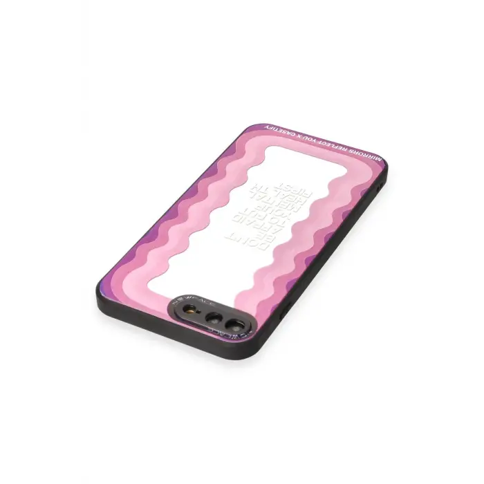 Lopard İphone 7 Plus Kılıf Mirror Desenli Kapak - Mirror - 11