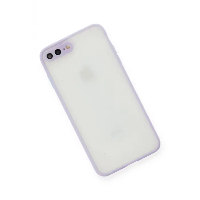 Lopard İphone 7 Plus Kılıf Montreal Silikon Kapak - Mor
