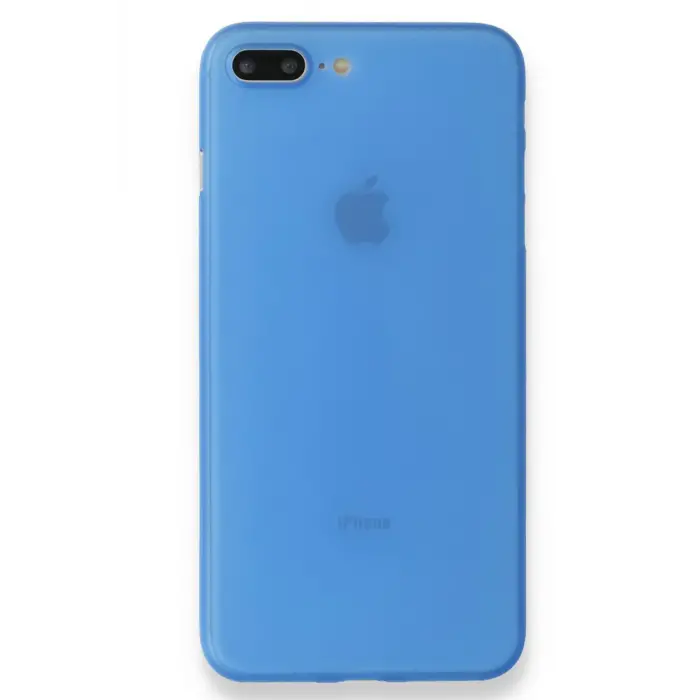 Lopard İphone 8 Plus Kılıf Pp Ultra İnce Kapak - Mavi