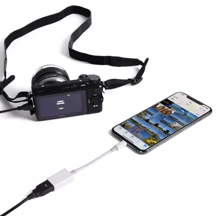 Lopard JH-0514 Lightning To Usb Kamera Bağlantı Adaptörü