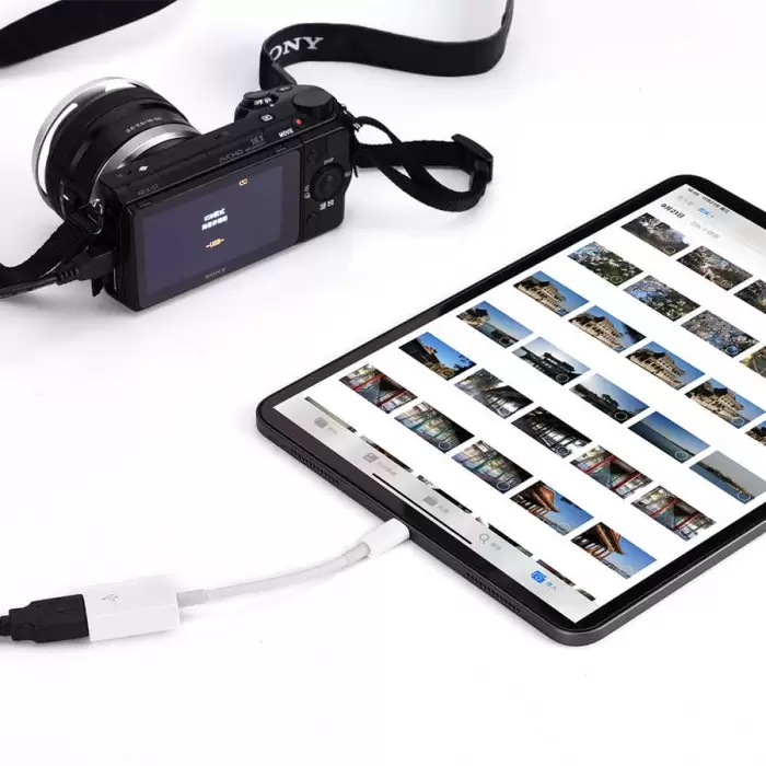 Lopard JH-0514 Lightning To Usb Kamera Bağlantı Adaptörü