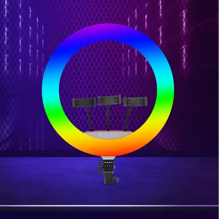 Lopard Ljj22 Rgb Light 56cm Işıklı Telefon Tutucu Ring Light