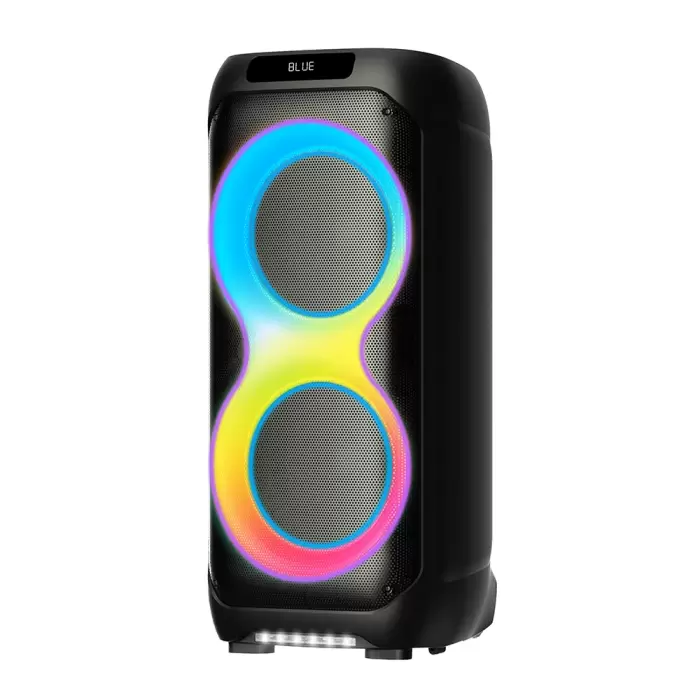 Lopard Lt-2131 Dijital Led Göstergeli Mikrofonlu Rgb Tws Çift 8 İnç Stereo Bass Kablosuz Karaoke Hoparlör