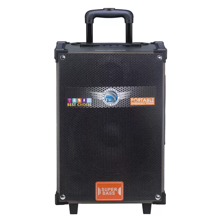 Lopard Lt-910 Dijital Led Göstergeli Fm Radyolu Mikrofonlu Gitar Girişli Tws 10 İnç Stereo Bass Kablosuz Karaoke Hoparlör