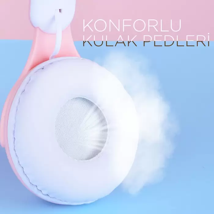 Lopard M6 Pro Ayarlanabilir ve Katlanabilir Kulak Üstü Bluetooth Kulaklık