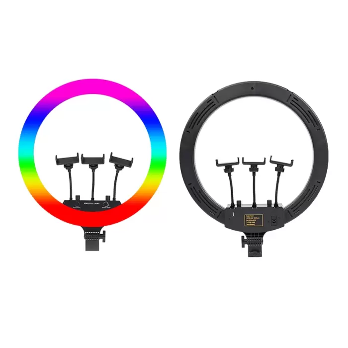 Lopard Mj-56 Uzaktan Kumandalı 21 İnç Işıklı Telefon Tutucu Ring Light